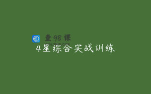 4星综合实战训练