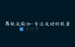 舞极流瑜伽-专注流动的能量