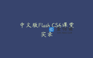 中文版Flash CS6课堂实录