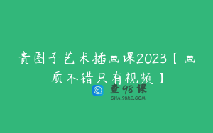 贵图子艺术插画课2023【画质不错只有视频】