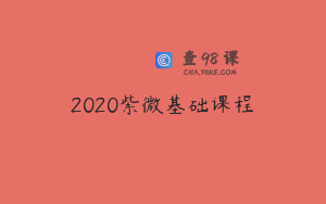2020紫微基础课程