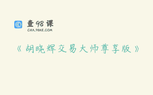 《胡晓辉交易大师尊享版》