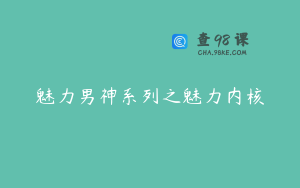魅力男神系列之魅力内核