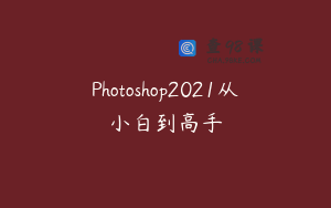 Photoshop2021从小白到高手