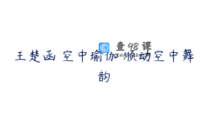 王楚函 空中瑜伽 顺动空中舞韵