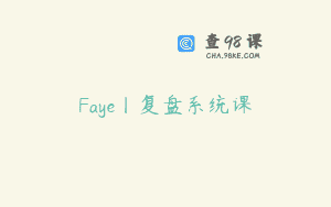 Faye丨复盘系统课