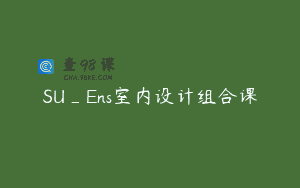 SU_Ens室内设计组合课