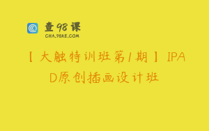 【大触特训班第1期】 IPAD原创插画设计班