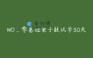 WD_零基础架子鼓试学30天