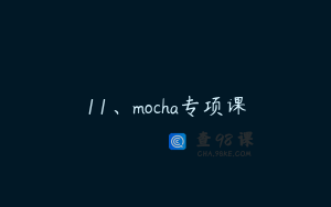 11、mocha专项课