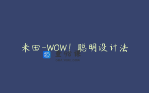 米田-WOW！聪明设计法