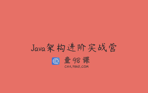 Java架构进阶实战营
