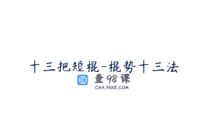 十三把短棍-棍势十三法