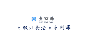 《双穴灸法》系列课