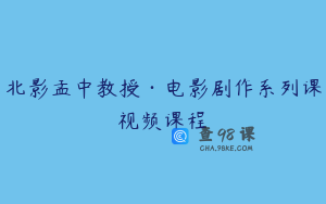 北影孟中教授·电影剧作系列课视频课程