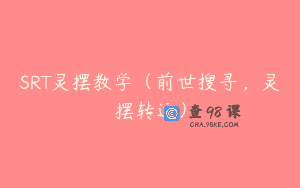SRT灵摆教学（前世搜寻，灵摆转运）
