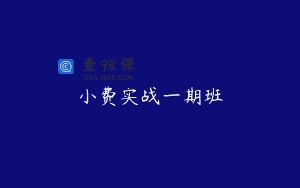 小费实战一期班