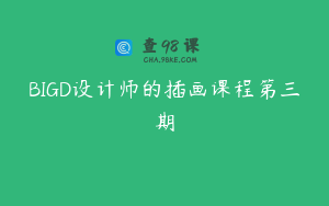 BIGD设计师的插画课程第三期