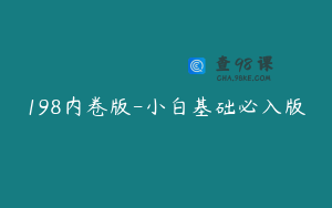 198内卷版-小白基础必入版