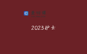 2023护士
