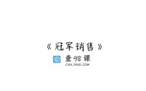 《冠军销售》