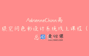 AdrienneChinn高级空间色彩设计系统线上课程（总41集）
