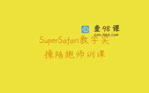 SuperSafari教学实操陪跑师训课