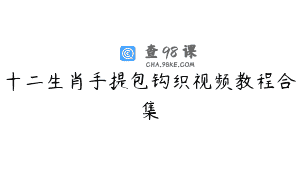 十二生肖手提包钩织视频教程合集