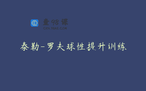 泰勒-罗夫球性提升训练
