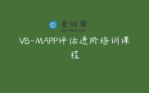 VB-MAPP评估进阶培训课程
