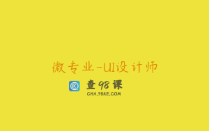 微专业-UI设计师