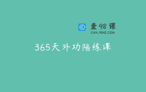 365天外功陪练课