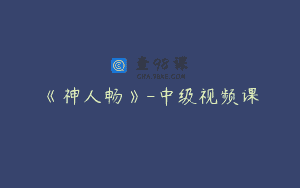 《神人畅》-中级视频课