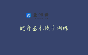 健身基本徒手训练