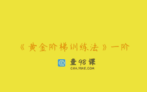 《黄金阶梯训练法》一阶