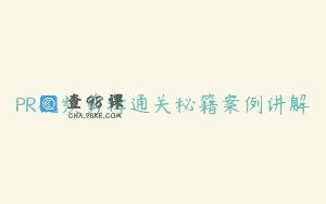 PR视频剪辑通关秘籍案例讲解