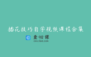 插花技巧自学视频课程合集