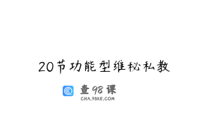 20节功能型维秘私教