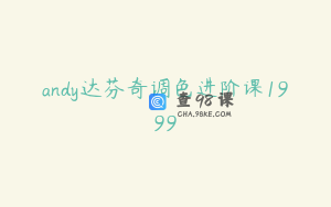 andy达芬奇调色进阶课1999