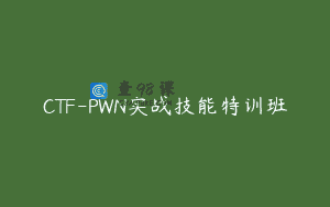 CTF-PWN实战技能特训班