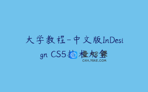 大学教程-中文版InDesign CS5技术大全