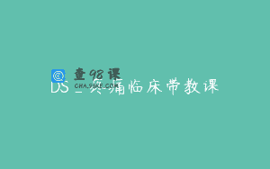 DS_疼痛临床带教课