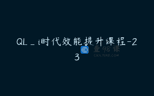 QL_i时代效能提升课程-23