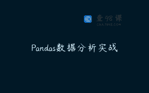 Pandas数据分析实战
