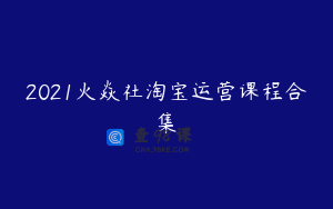 2021火焱社淘宝运营课程合集