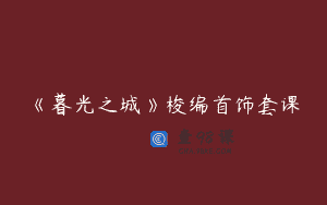 《暮光之城》梭编首饰套课