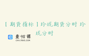 【期货指标】玲珑期货分时 玲珑分时