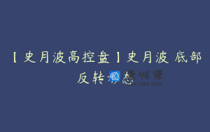 【史月波高控盘】史月波 底部反转形态