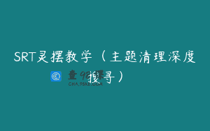 SRT灵摆教学（主题清理深度搜寻）
