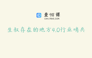 生叔存在的地方4.0行业哨兵